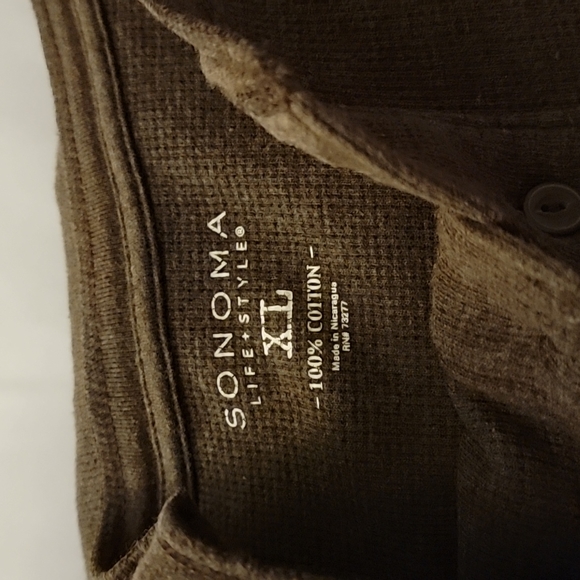 Sonoma Button Down Sweater - Picture 2 of 2